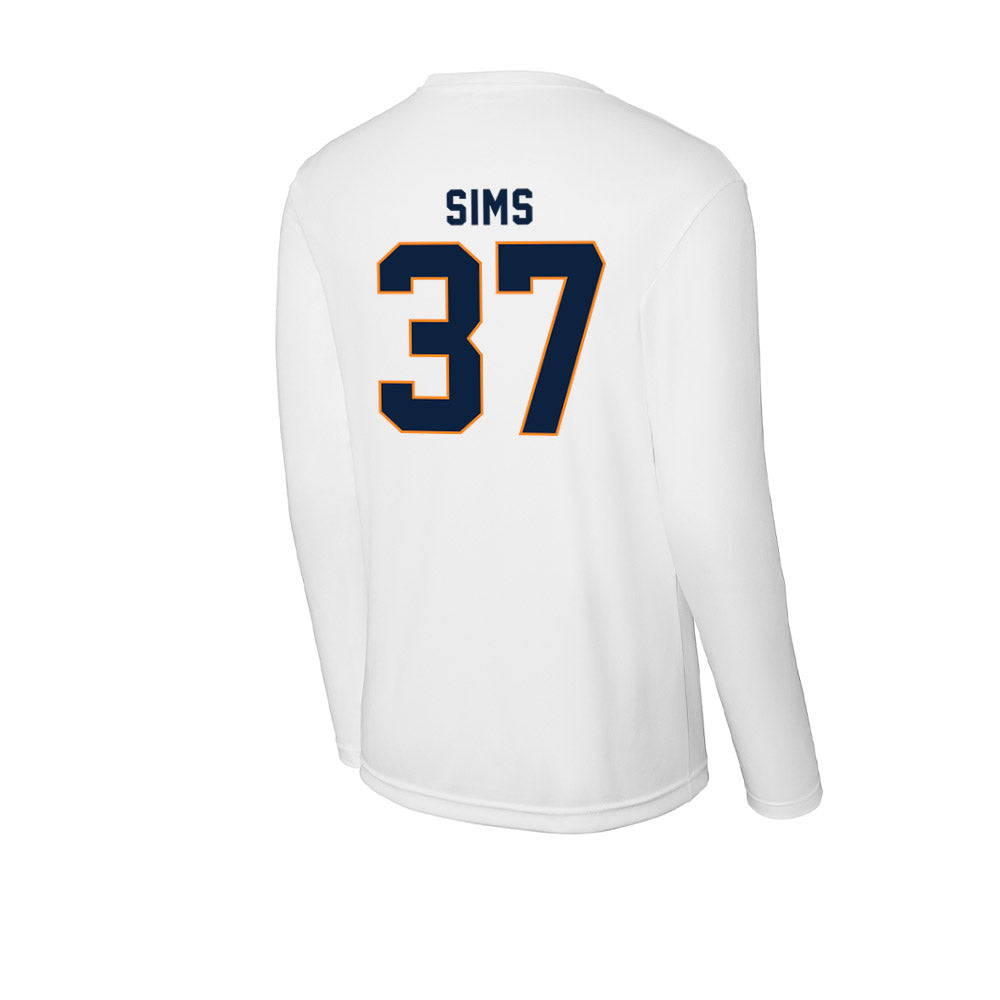 UT Martin - NCAA Football : Brandon Sims - Activewear Long Sleeve T-Shirt-1