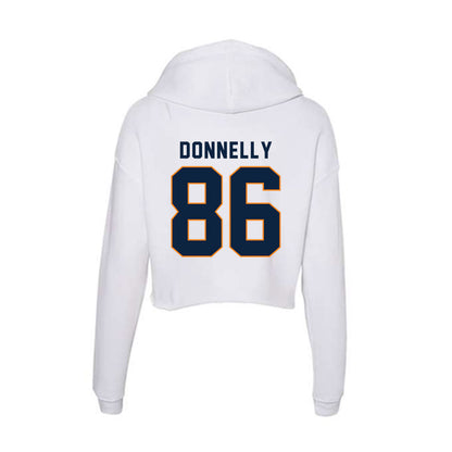 UT Martin - NCAA Football : Ryan Donnelly - Women's Crop Fleece Hoodie-1