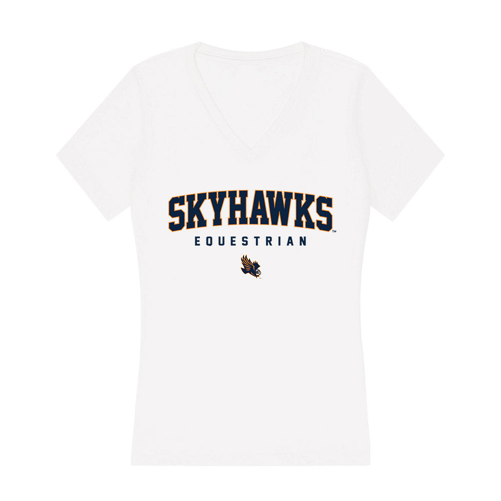 UT Martin - NCAA Equestrian : Madison Snyder - Women's V-Neck T-Shirt-0