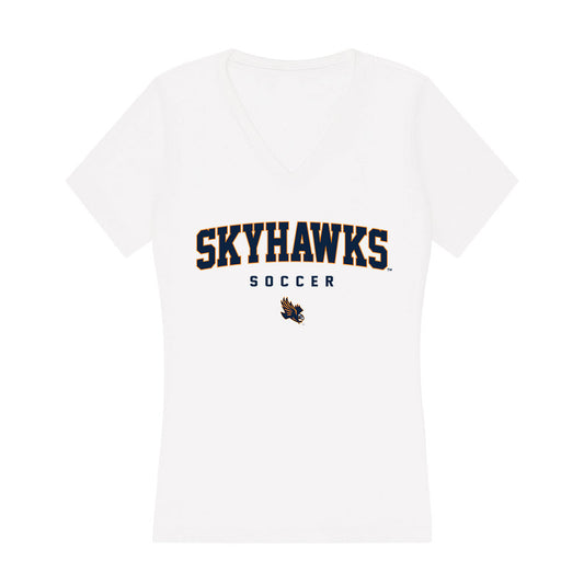 UT Martin - NCAA Women's Soccer : Allie Buchmann - Women's V-Neck T-Shirt-0