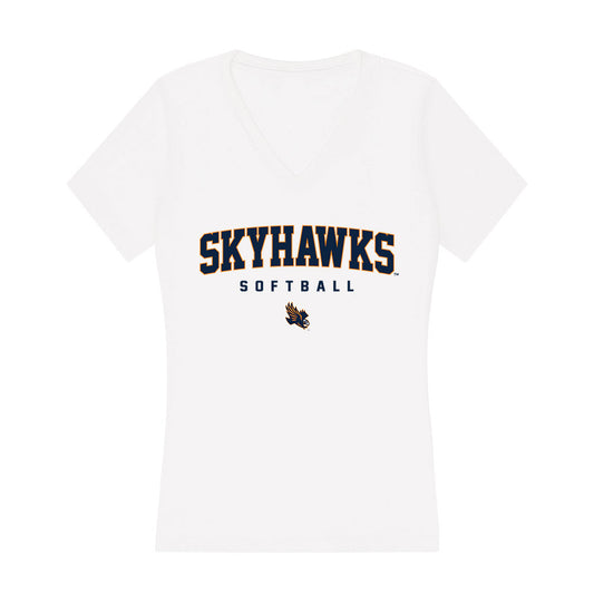 UT Martin - NCAA Softball : Teagan Hayes - Women's V-Neck T-Shirt-0