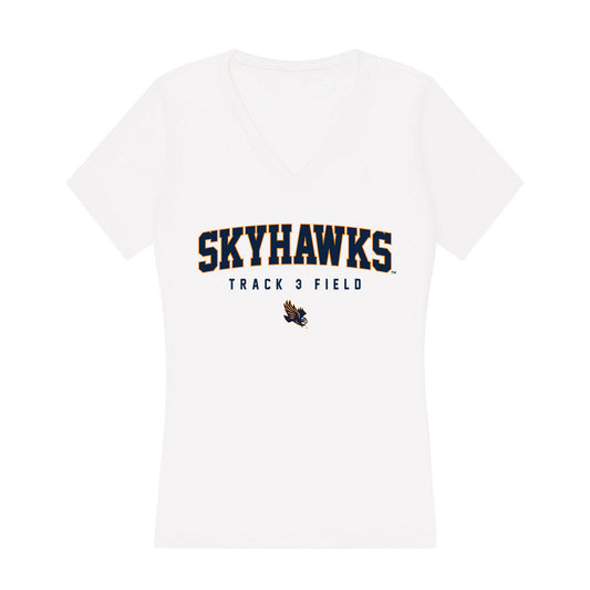 UT Martin - NCAA Women's Track & Field : Taliah Geddes - Women's V-Neck T-Shirt-0