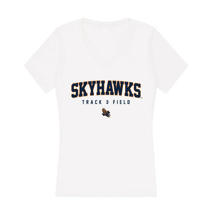 UT Martin - NCAA Men's Track & Field : Malik Smith - Women's V-Neck T-Shirt-0
