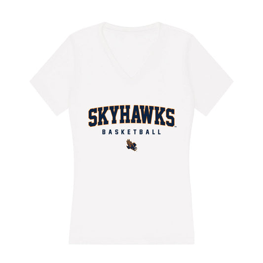 UT Martin - NCAA Men's Basketball : Afan Trnka - Women's V-Neck T-Shirt-0
