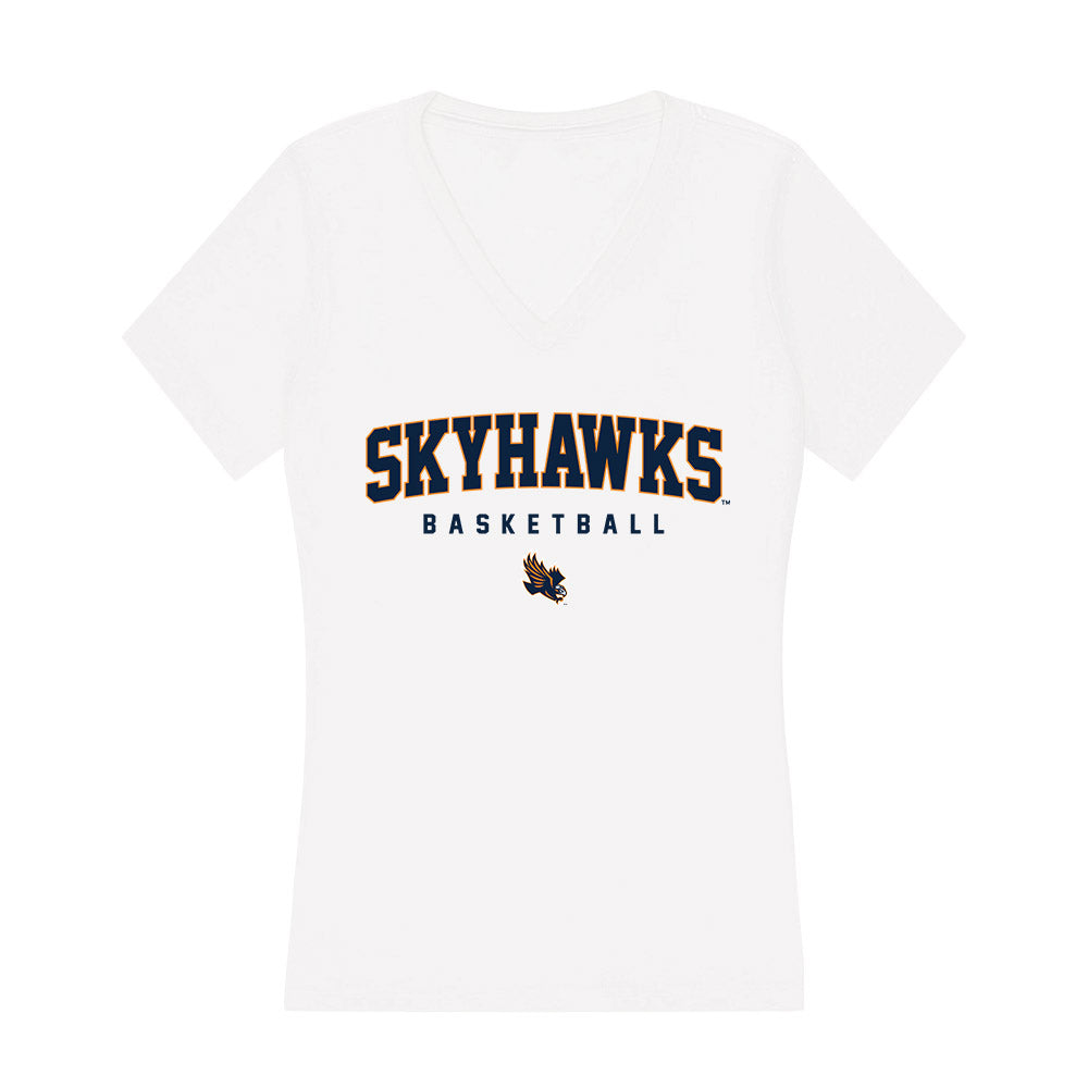 UT Martin - NCAA Women's Basketball : Mikayla Lambert - Women's V-Neck T-Shirt-0
