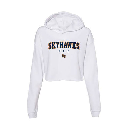 UT Martin - NCAA Rifle : Jeffrey Bourassa - Women's Crop Fleece Hoodie-0