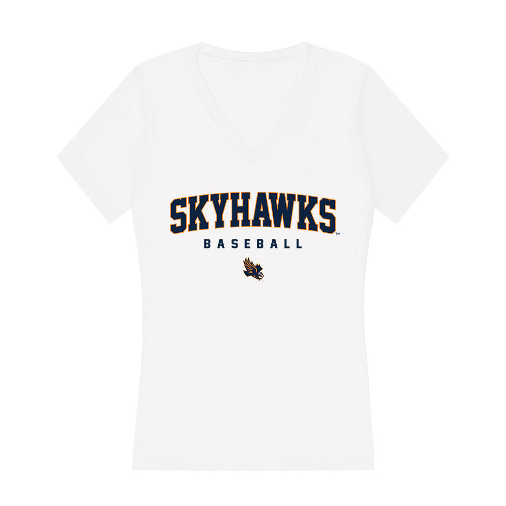 UT Martin - NCAA Baseball : Cason Sharp - Women's V-Neck T-Shirt-0