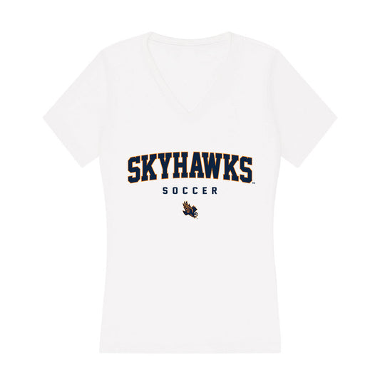 UT Martin - NCAA Women's Soccer : Lorena Montesano - Women's V-Neck T-Shirt-0