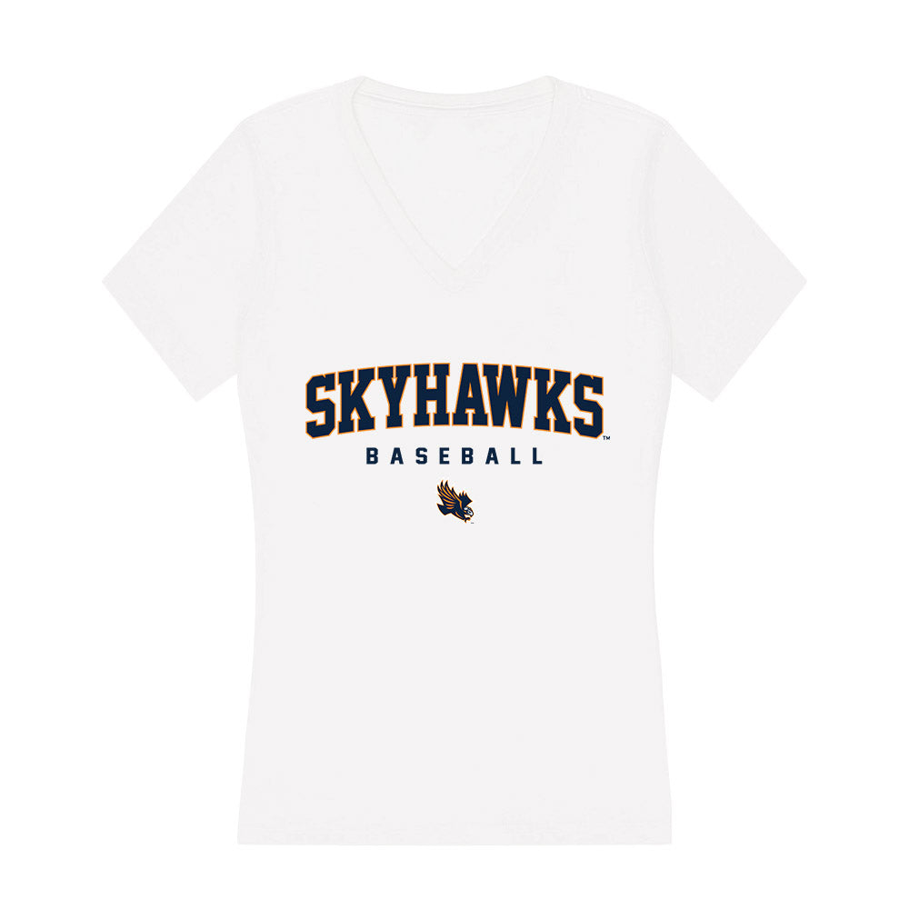 UT Martin - NCAA Baseball : Carson Deer - Women's V-Neck T-Shirt-0