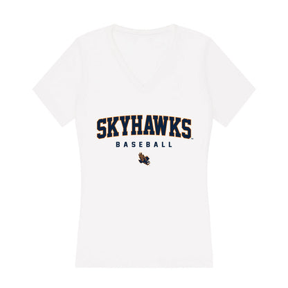 UT Martin - NCAA Baseball : Austin Gast - Women's V-Neck T-Shirt-0