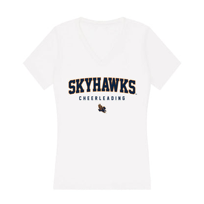 UT Martin - NCAA Cheerleading : Jameson VanWormer - Women's V-Neck T-Shirt-0