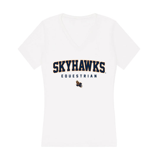 UT Martin - NCAA Equestrian : Averey Pritchard - Women's V-Neck T-Shirt-0