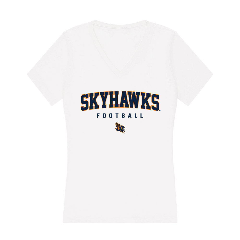 UT Martin - NCAA Football : Jack Irwin - Women's V-Neck T-Shirt-0