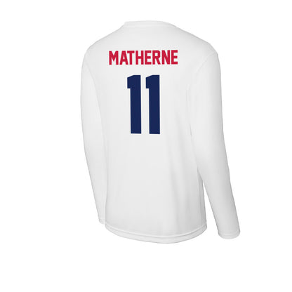 South Alabama - NCAA Women's Soccer : Ava Matherne - Activewear Long Sleeve T-Shirt-1