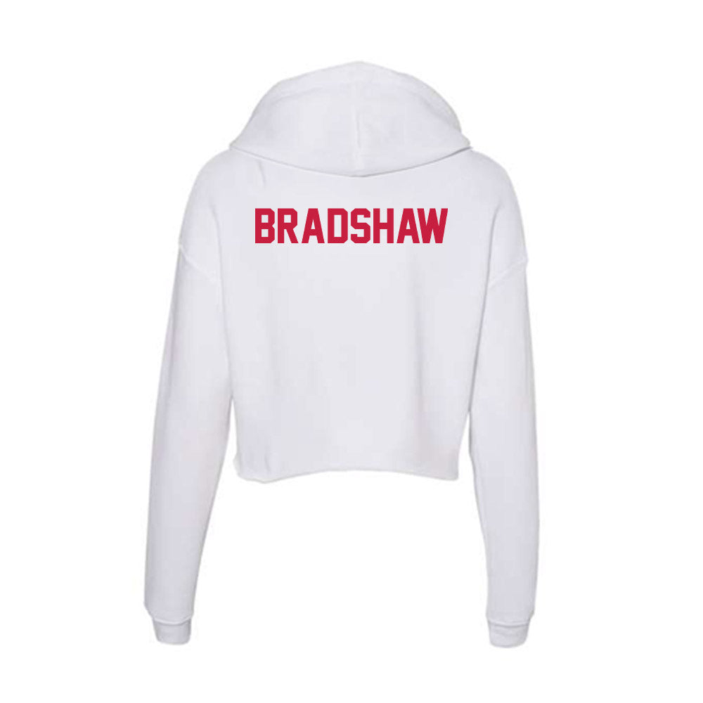 South Alabama - NCAA Men's Track & Field : Nate Bradshaw - Women's Crop Fleece Hoodie-1