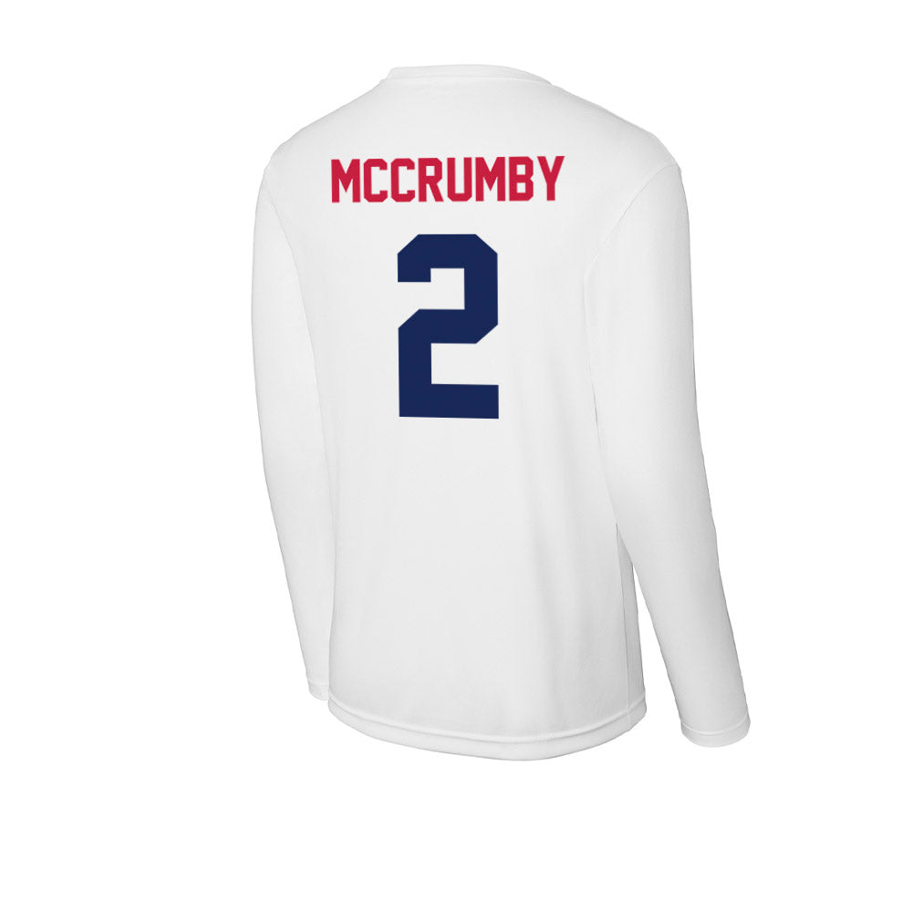 South Alabama - NCAA Football : Miller McCrumby - Activewear Long Sleeve T-Shirt-1