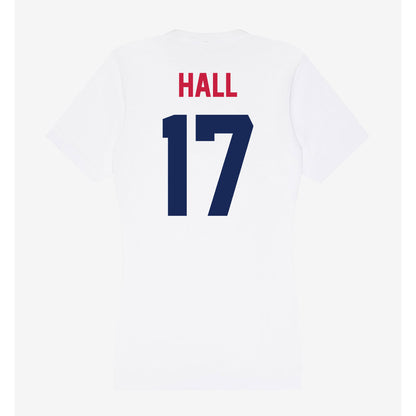 South Alabama - NCAA Softball : Morgan Hall - Women's V-Neck T-Shirt-1