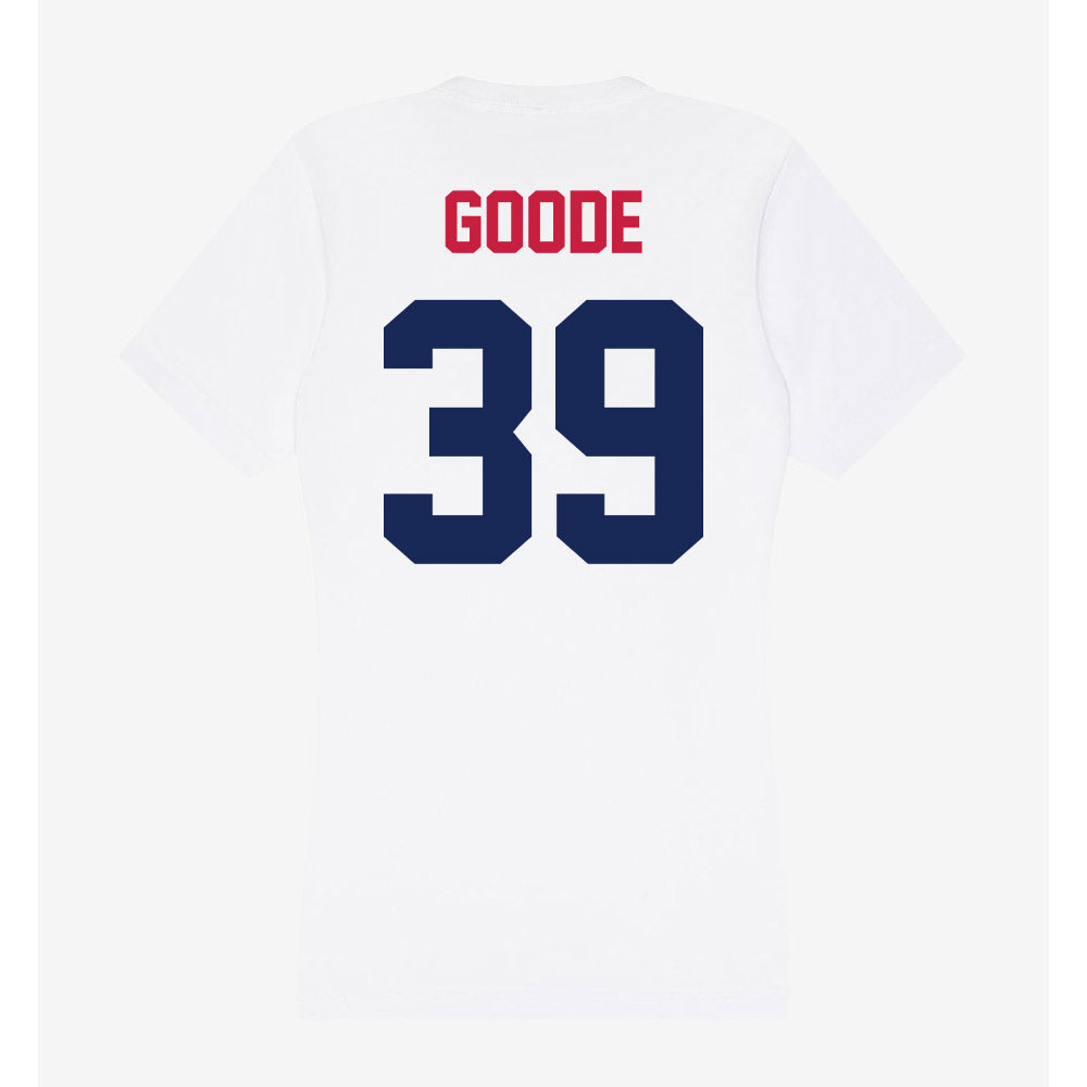 South Alabama - NCAA Baseball : Brayton Lane Goode - Women's V-Neck T-Shirt-1