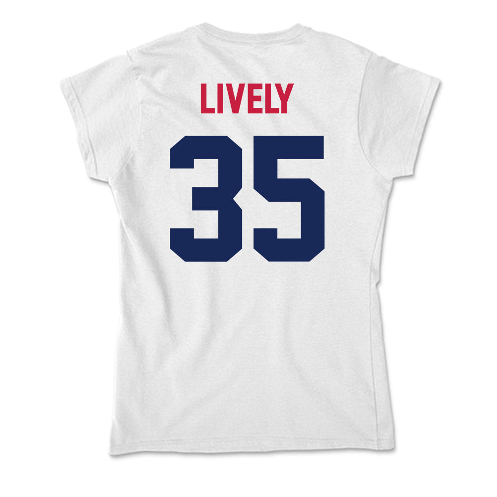 South Alabama - NCAA Softball : Presley Lively - Soft Style Women’s T-Shirt-1