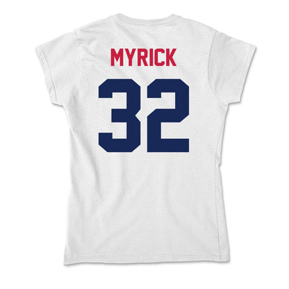 South Alabama - NCAA Football : Blayne Myrick - Soft Style Women’s T-Shirt-1
