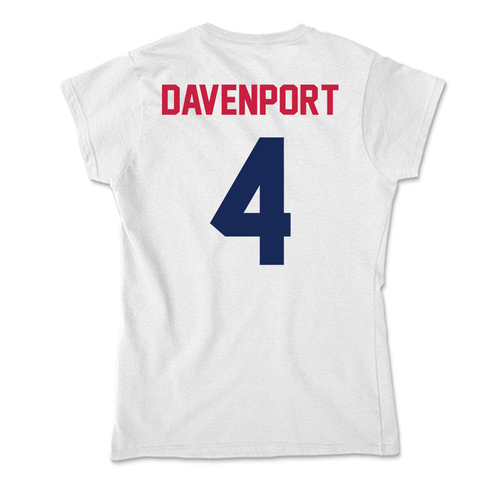 South Alabama - NCAA Football : bishop davenport - Soft Style Women’s T-Shirt-1