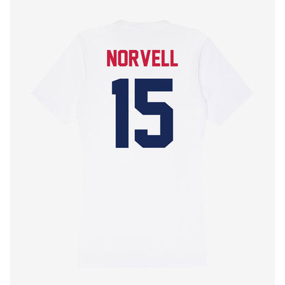 South Alabama - NCAA Women's Volleyball : Halle Norvell - Women's V-Neck T-Shirt-1