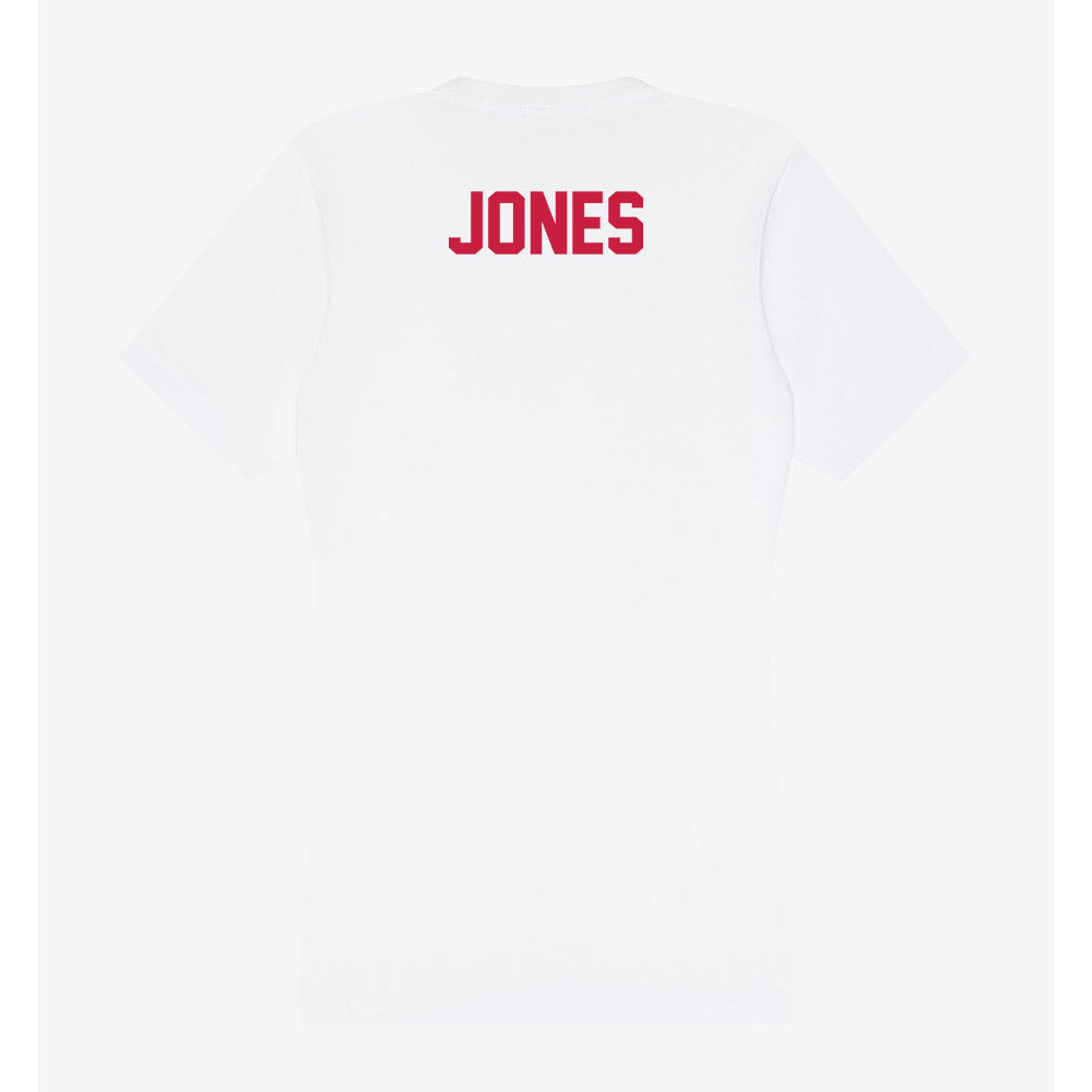 South Alabama - NCAA Women's Track & Field : Alexia Jones - Women's V-Neck T-Shirt-1