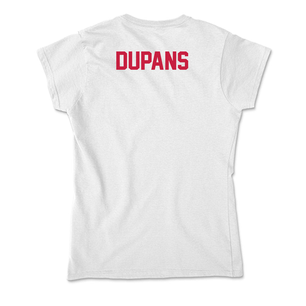 South Alabama - NCAA Women's Track & Field : Flora Dupans - Soft Style Women’s T-Shirt-1