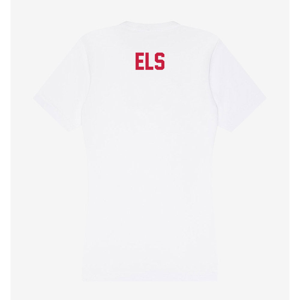 South Alabama - NCAA Women's Track & Field : Teneal Els - Women's V-Neck T-Shirt-1