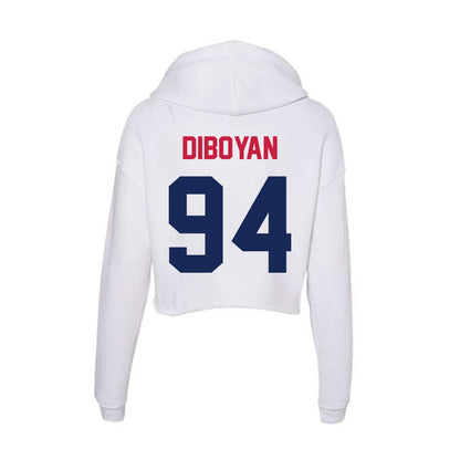 South Alabama - NCAA Football : Hamilton DiBoyan - Women's Crop Fleece Hoodie-1