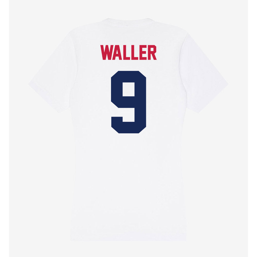South Alabama - NCAA Football : Emmanuel Waller - Women's V-Neck T-Shirt-1