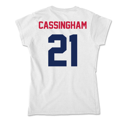 South Alabama - NCAA Baseball : Charlie Cassingham - Soft Style Women’s T-Shirt-1