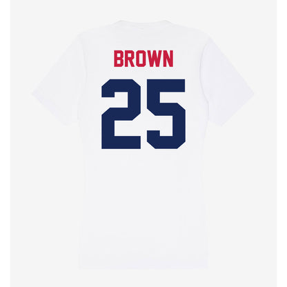 South Alabama - NCAA Men's Basketball : Judah Brown - Women's V-Neck T-Shirt-1