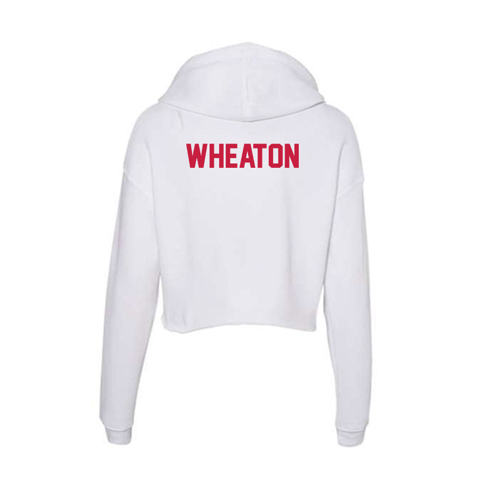 South Alabama - NCAA Women's Track & Field : Avagrace Wheaton - Women's Crop Fleece Hoodie-1
