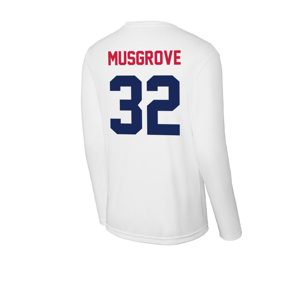 South Alabama - NCAA Baseball : Fuller Musgrove - Activewear Long Sleeve T-Shirt-1