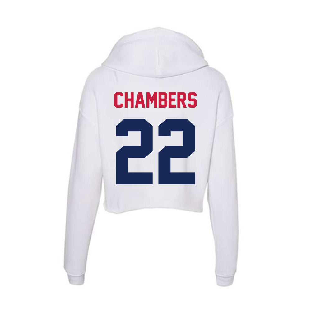 South Alabama - NCAA Baseball : Ryder Chambers - Women's Crop Fleece Hoodie-1