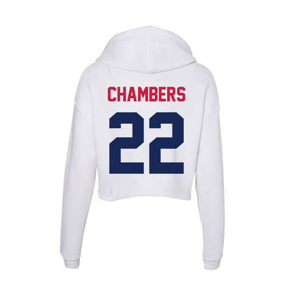 South Alabama - NCAA Baseball : Ryder Chambers - Women's Crop Fleece Hoodie-1