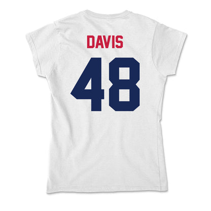 South Alabama - NCAA Baseball : Chase Davis - Soft Style Women’s T-Shirt-1