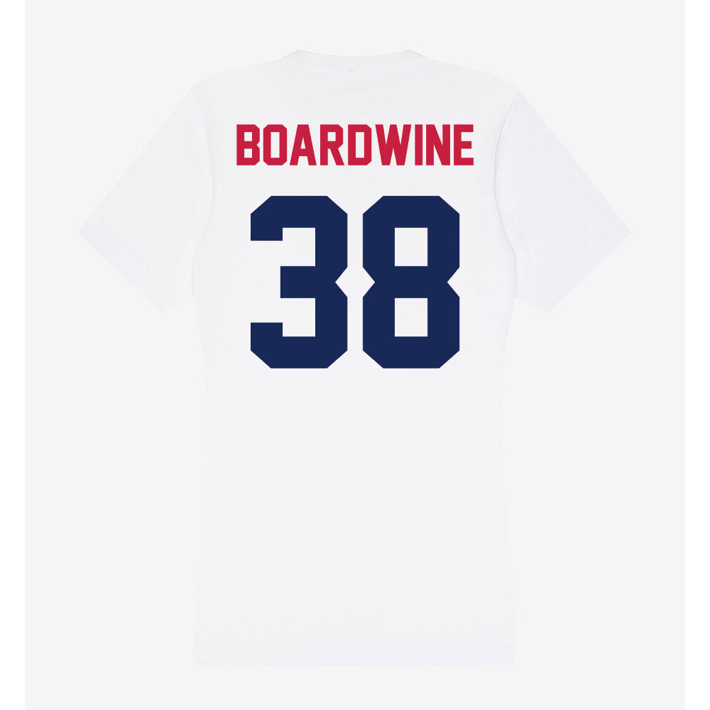 South Alabama - NCAA Baseball : Sam Boardwine - Women's V-Neck T-Shirt-1