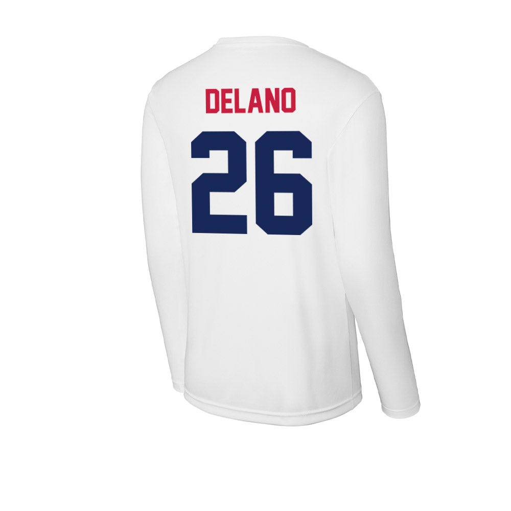 South Alabama - NCAA Baseball : Matthew DeLano - Activewear Long Sleeve T-Shirt-1