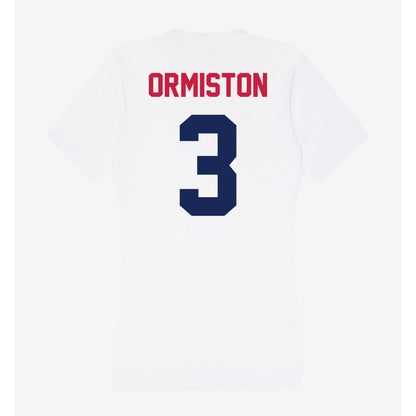 South Alabama - NCAA Men's Basketball : Elijah Ormiston - Women's V-Neck T-Shirt-1