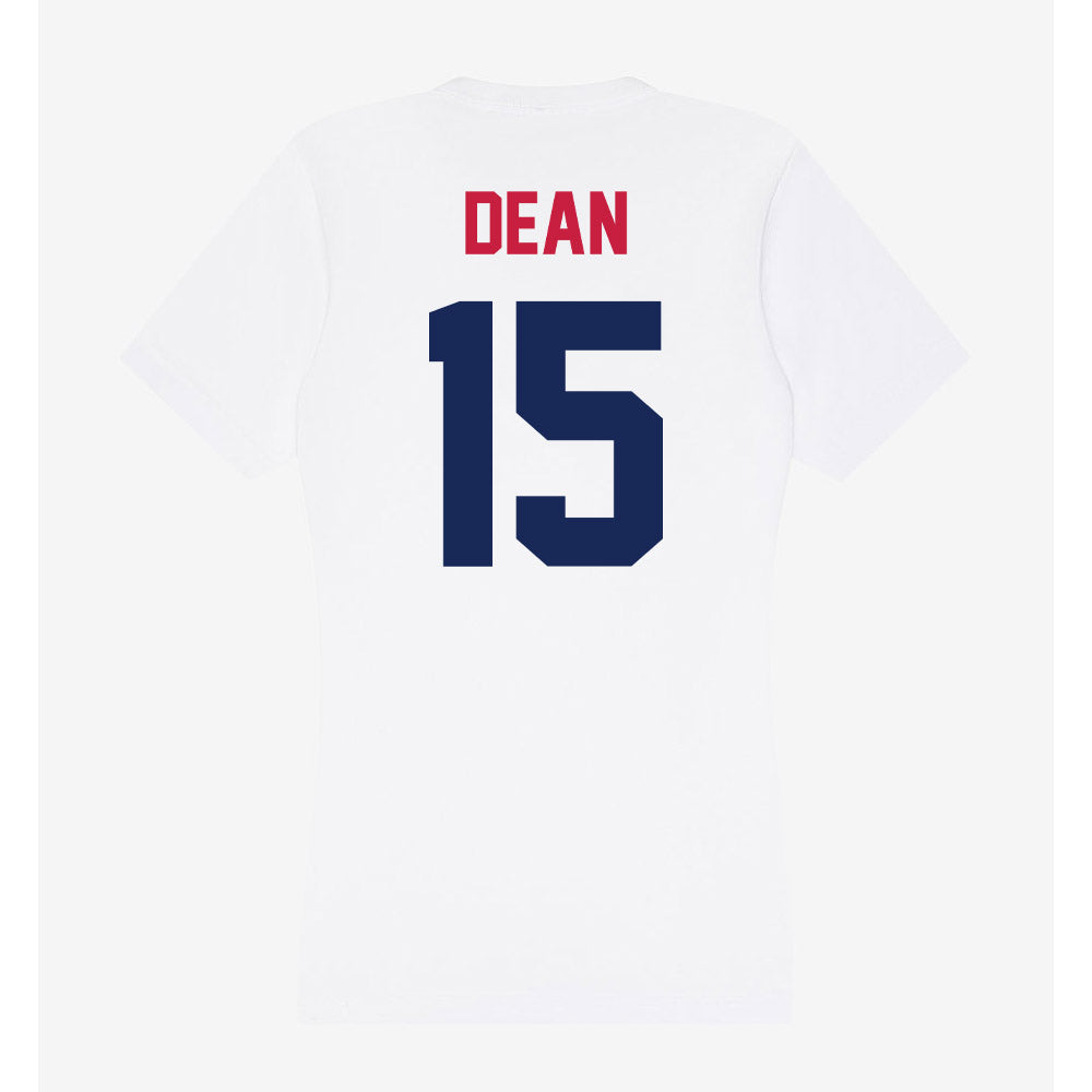 South Alabama - NCAA Baseball : Cole Dean - Women's V-Neck T-Shirt-1
