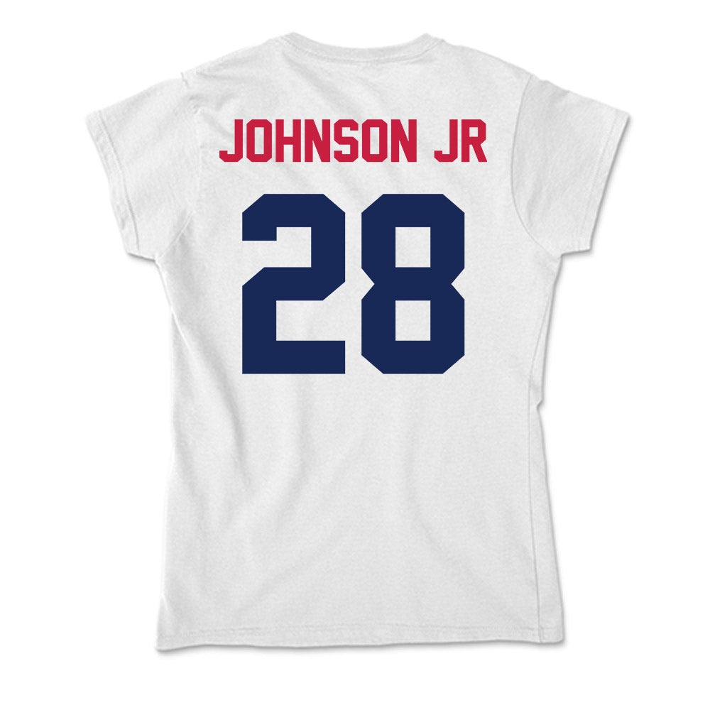 South Alabama - NCAA Football : Tomareo Johnson Jr - Soft Style Women’s T-Shirt-1