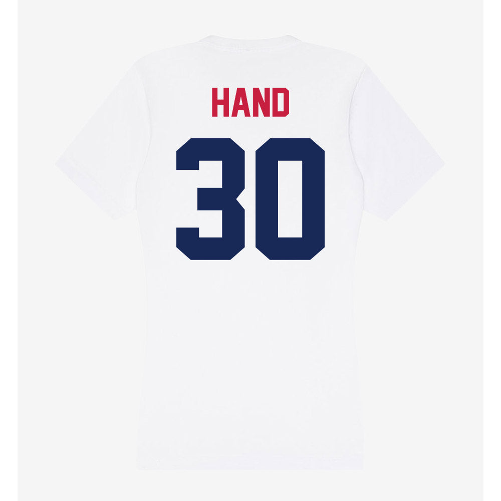 South Alabama - NCAA Football : Perry Hand - Women's V-Neck T-Shirt-1