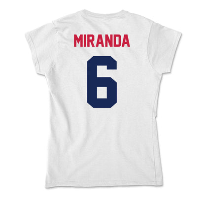 South Alabama - NCAA Baseball : Talan Miranda - Soft Style Women’s T-Shirt-1