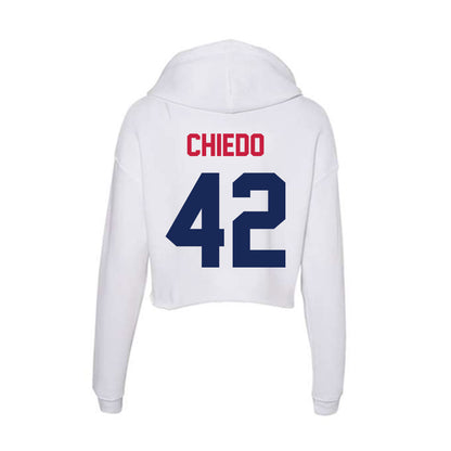 South Alabama - NCAA Football : Dylan Chiedo - Women's Crop Fleece Hoodie-1