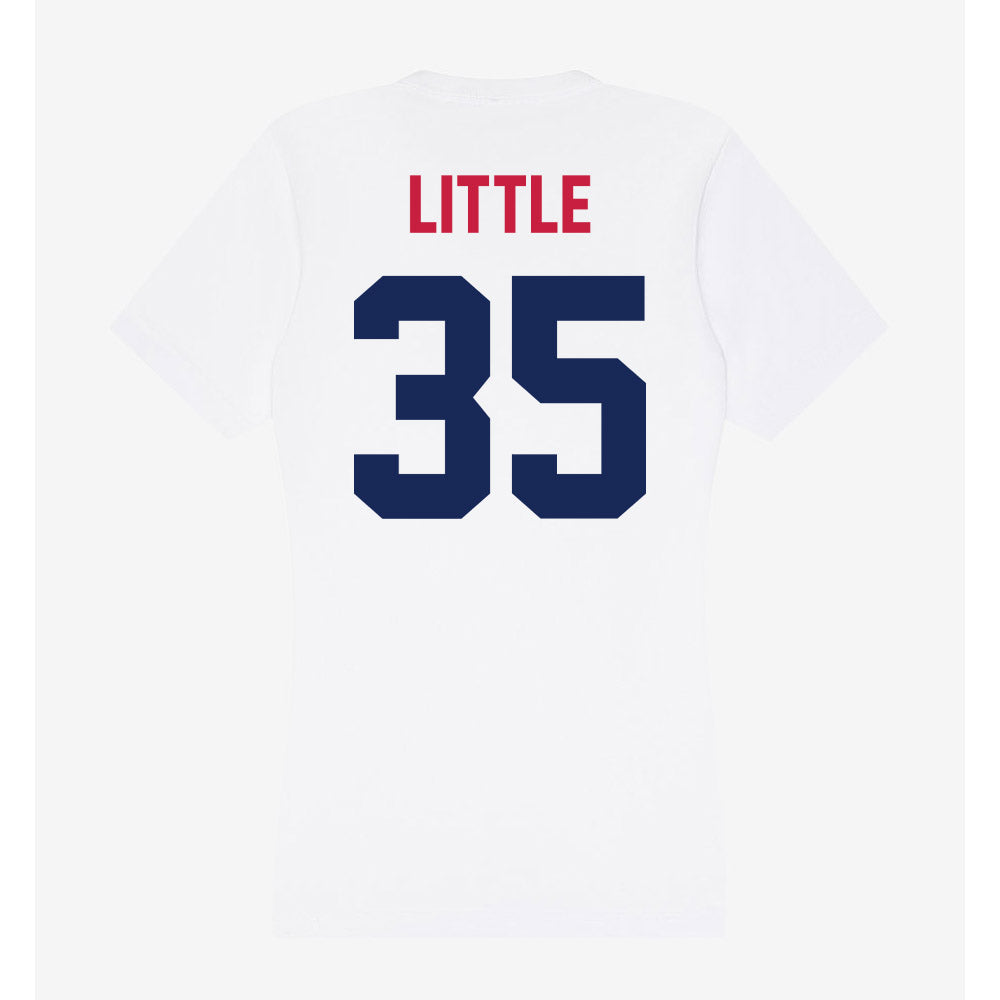 South Alabama - NCAA Football : Davis Little - Women's V-Neck T-Shirt-1