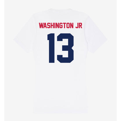 South Alabama - NCAA Football : Jarvis Washington Jr - Women's V-Neck T-Shirt-1