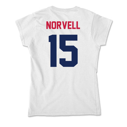 South Alabama - NCAA Women's Volleyball : Halle Norvell - Soft Style Women’s T-Shirt-1