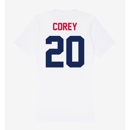 South Alabama - NCAA Men's Basketball : Myles Corey - Women's V-Neck T-Shirt-1
